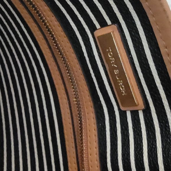 Used Leopard Print Tory Burch Tote - Picture 7 of 7